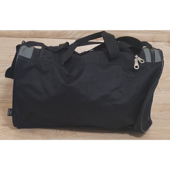 Black Adults Quaker Oats Gym Duffle Bag Preowned Backpack Travel Sports Work Out - Picture 4 of 7